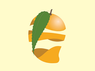 Spiral Fruit: Mango branding fruit graphic design illustration illustrator logo photoshop visual design