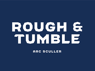 ARC Sculler Sample advertising campaign type design typography