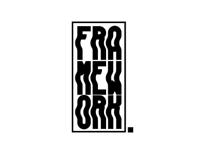 Framework. branding design lofi logo