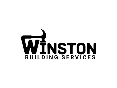Winston Building Services builder building construction contractor design illustration logo