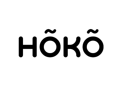 Hoko Logo black clean design dribbble hoko icon logo shot