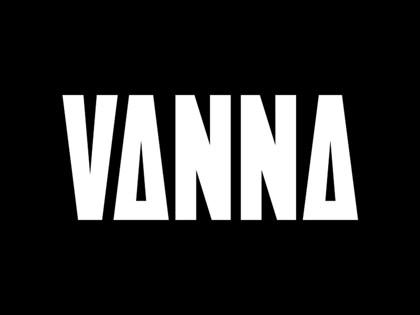 Vanna black branding condensed design excercise logo red redesign sport sports branding sports design sports logo typography vector white