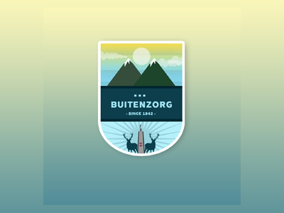 Buitenzorg branding colors design logo whale