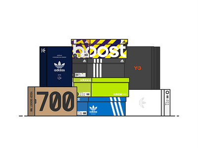 For the Love of 3 Stripes adidas adidas originals alexander wang boost box consortium culture happiness happiness inside a box kanye west neo originals running sneakers sneakers box y 3 y3 yeezy yohji yamamoto