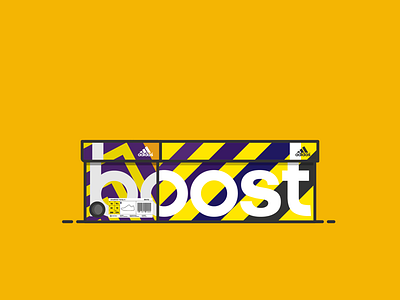 Adidas boost logo sale