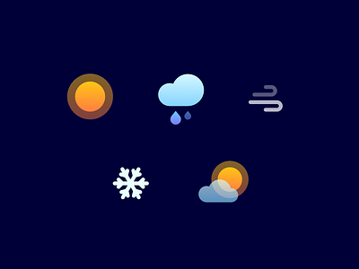 Weather Icons cloud icon simple sun translucent weather