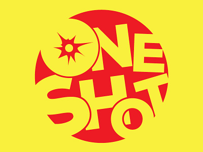 One Shot design esportlogo gaming logo one shot target vector