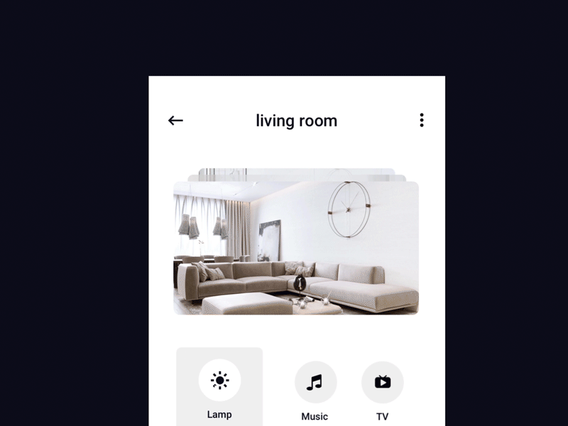 smart home ui 智能家居 聪明 草图