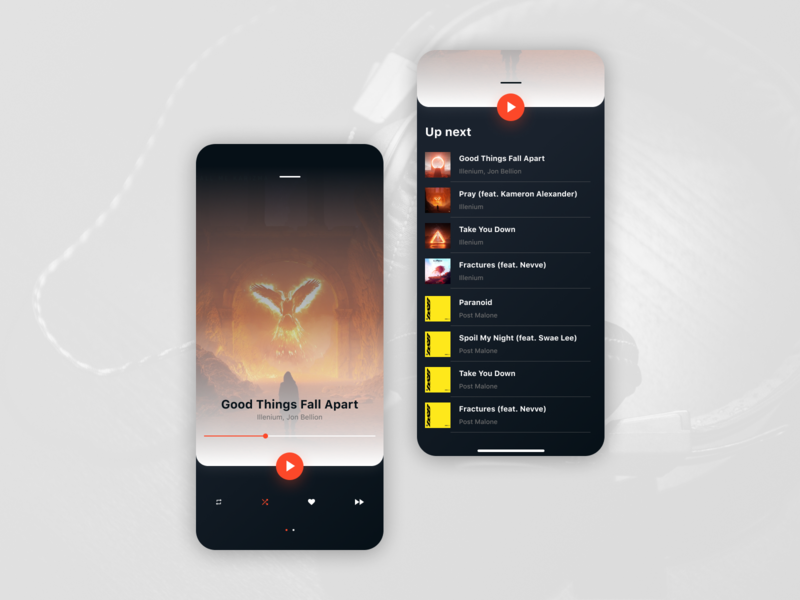 Music Player App By Bor Kolar On Dribbble