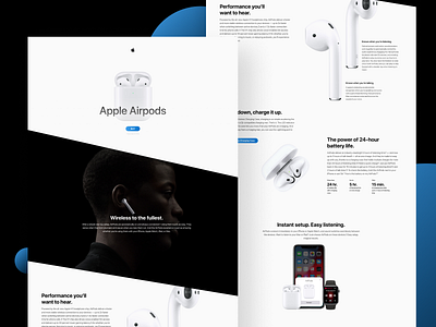 Airpods Landing Page