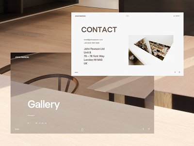 John Pawson. architect designer flat fullscreen landing minimal studio ui ux web website