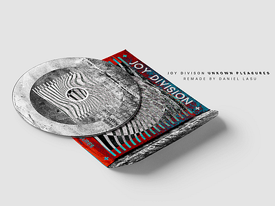 Unkown Pleasure cd cover creative design divison joy media package print remake retro vintage