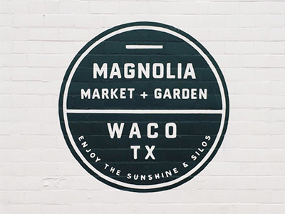 Magnolia Wall Signage