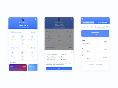 Finance App UI (1/3)