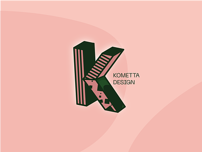 Logo Redo For Kometta Design animation app branding design illustration interior logo magazine typography ui ux website