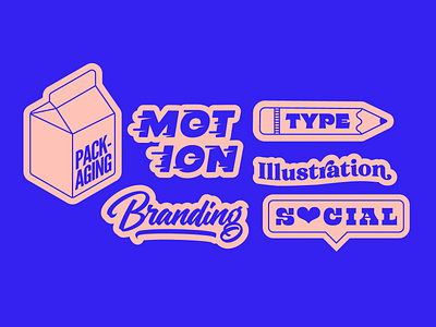 Services Icons badge badge design branding design designer icon icon set iconography illustration logo motion packaging portfolio services skills social type typography website