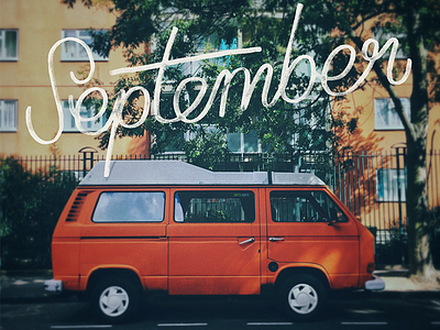 September autumn fall font lettering london photography script september type typography van