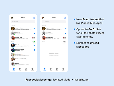 Facebook Messenger Isolated Mode