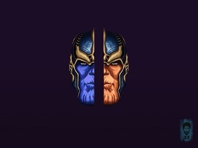 Thanos 2d avengers thanos ziapriom