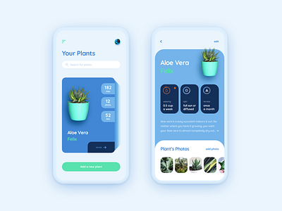 Plant care app