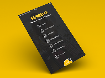 Jumbo side menu android app icons ios jumbo mobile