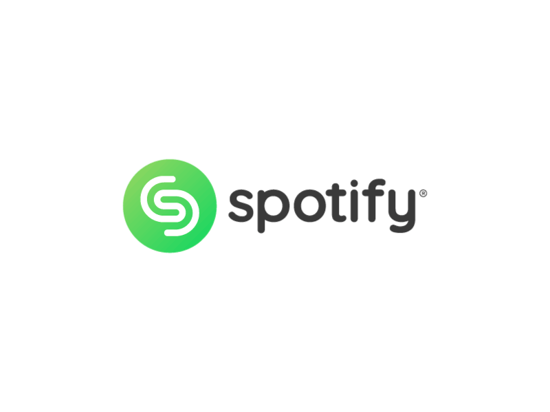 Spotify Rebranding branding design gradient logo logomark minimalist modern monogram music s simple spotify