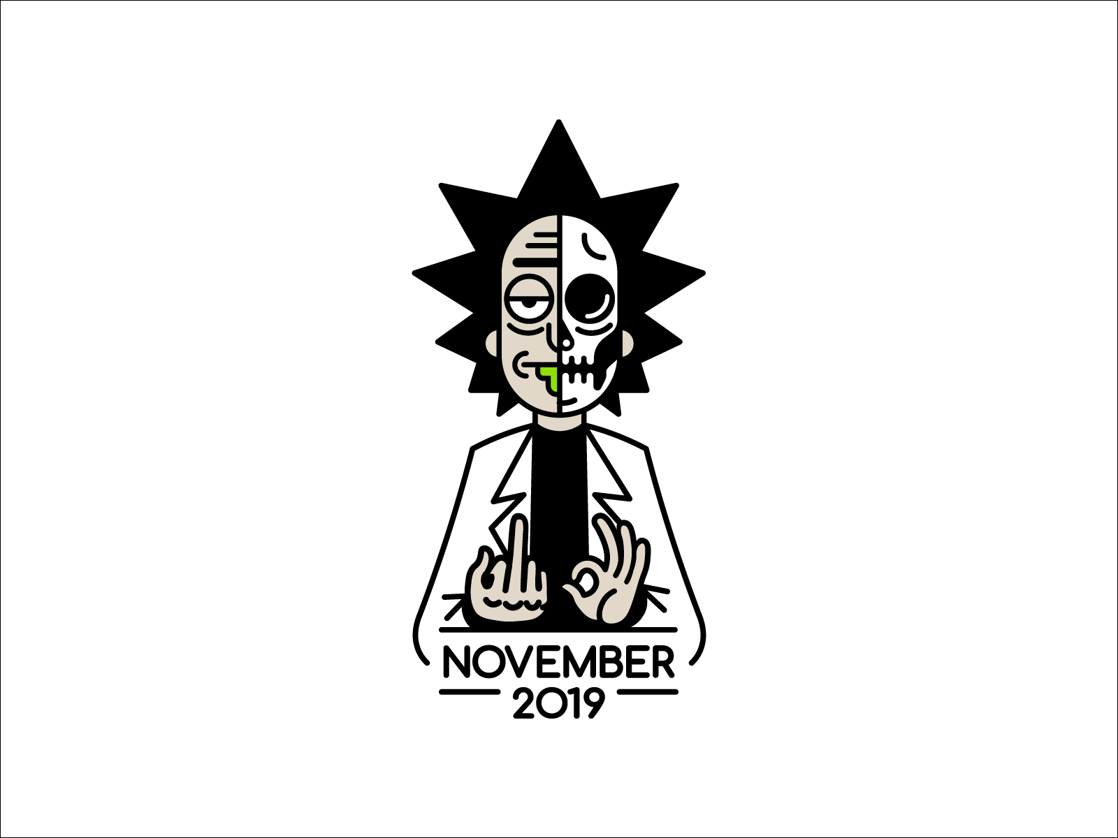 Rick and Morty - 4th Season adult swim character design illustration modern morty rick rick and morty rickandmorty sketch vector