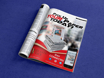 Magazine Advertisement advertisement freelance layout magazine