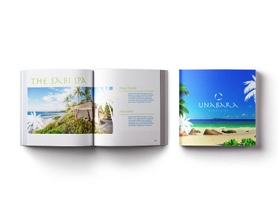 Hotel Brochure design illustration image layout manipulation