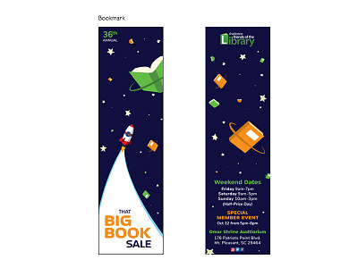 Book Sale Bookmark