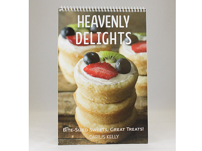 CookBook: Heavenly Delights book color design graphics layout publication