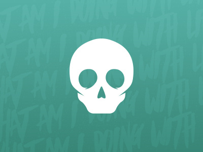 Skull Boredom bored dead icon logo skull