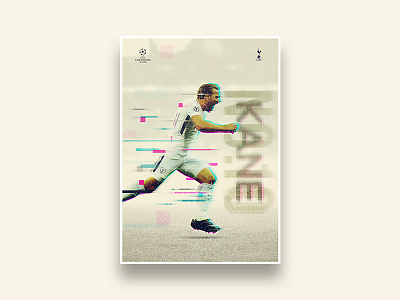 #4 Harry Kane football harry kane poster series