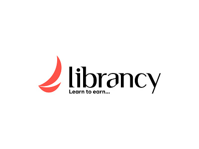 Librancy Logo branding course design graphicdesign icon lettering lettermark logo logomark minimal online typeface typography wordmark