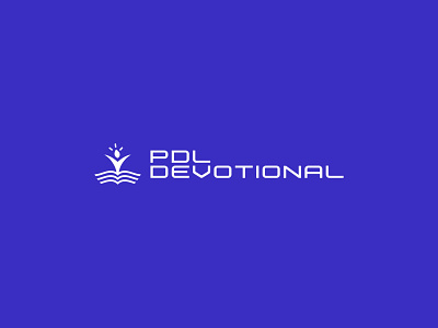 PDL Devotional Logo branding christian combination mark design devotional flat graphicdesign identity lettering lettermark logo minimal spiritual typography