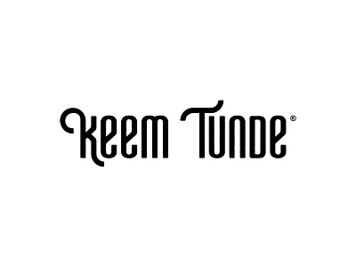 Keem Tunde branding design identity letterform lettering lettermark logo minimal photography poet typeface typography vector writer