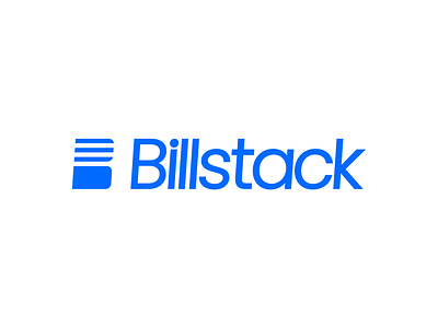 Billstack Logo bill branding design graphicdesign icon lettermark logo minimal payment stack typeface typography wordmark