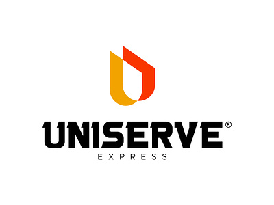 Uniserve Express Logo branding express graphicdesign icon identity lettermark logistics logo logo design minimal typeface typography wordmark