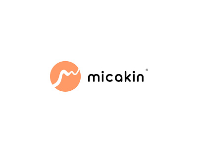 Micakin animation app branding developer flat icon identity illustration logo minimal tech typography ux vector