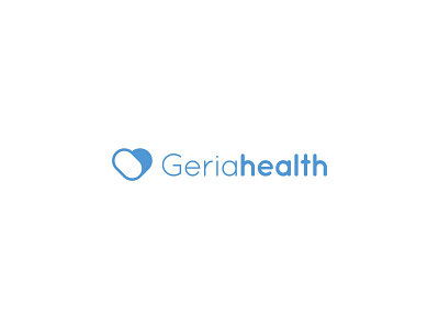 Geriahealth app branding design developer flat graphicdesign health icon identity lettering lettermark logo minimal tech type typeface typography ui ux website