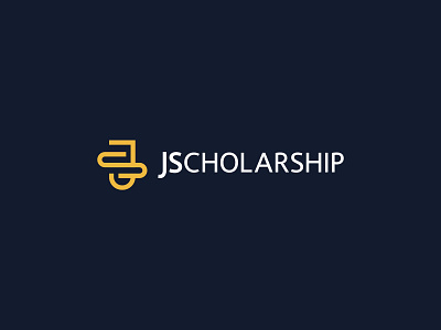 JScholarship branding design flat graphicdesign icon identity lettering lettermark logo logomark minimal scholarship school typography ui ux vector web wordmark