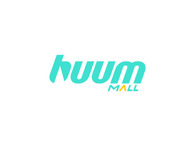 BuumMall Logo branding custom type design ecommerce identity lettering lettermark logo minimal typography web wordmark