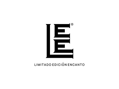Limitado Edición Encanto Logo branding customtype design fashion graphicdesign identity italian lettering lettermark logo logo design logotype minimal online store typeface typography wordmark
