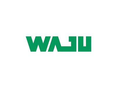 WAJU Wordmark Logo