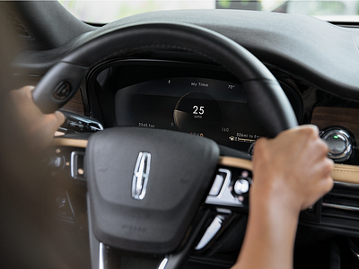 2020 Lincoln Corsair automotive car design digital dashboard hmi interactive interface ui