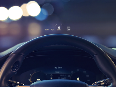 2020 Lincoln Corsair automotive car design digital dashboard heads up display hmi hud interactive interface ui
