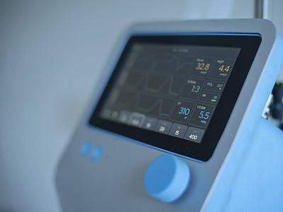 VOX Ventilator covid healthcare hmi interactive interface medical ui