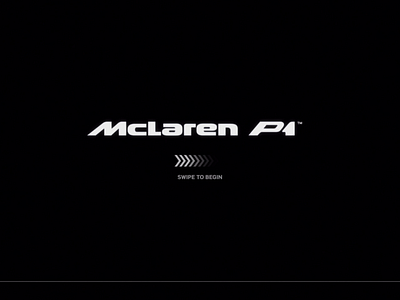 McLaren P1 Launch : Interactive Microsite automotive car design hypercar interactive interface mclaren microite p1 supercar ui web design