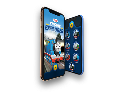 Thomas & Friends: Engine Explorer Game amazon app design fire phone game interactive interface ui