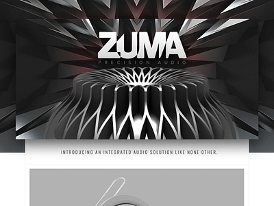 Zuma website design interactive interface ui website